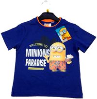 Nové - Modré tričko s Mimoněm 