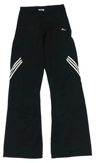 Černé funkční sportovní kalhoty s logem zn. Adidas