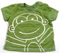 Zelené tričko s opičkou zn. Cherokee