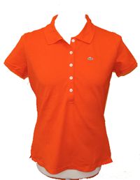 Dámské oranžové polo tričko zn. Lacoste 