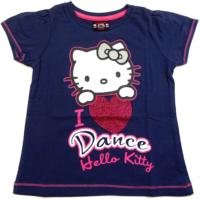 Outlet - Tmavomodré tričko s Kitty zn. Sanrio