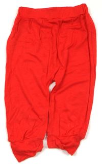 Červené volné kalhoty zn. Tu