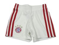Bílé fotbalové kraťasy FC Bayern zn. Adidas