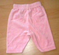 Růžové sametové kalhoty zn. Early Days