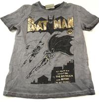 Šedé tričko s Batmanem 