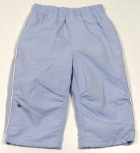 Modré šusťákové oteplené kalhoty zn. Tiny Ted - nové