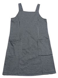 Černo-bílé kostkované šaty zn. H&M