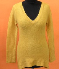 Dámský žlutý svetr 