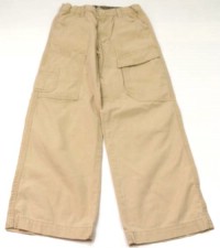 Béžové plátěné kalhoty zn.Cherokee
