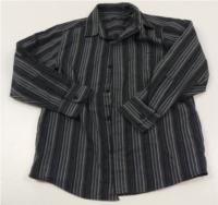 Černo-šedá pruhovaná košile zn.FlipBack 