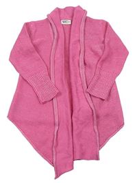 Růžový svetrový cardigan se třpytkami zn. INFINITY KIDS