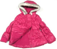 Růžový šusťákový zimní kabátek zn. Cherokee