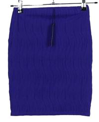 Dámská fialová vzorovaná sukně zn. Boohoo 