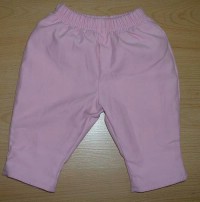 Růžové šusťákové zateplené kalhoty zn. Ladybird