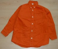 Oranžová riflová košile zn. Marks&Spencer