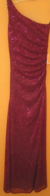 Dámské fialové šaty se třpytkami - nové
