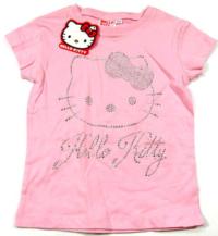 Outlet - Růžové tričko s Kitty zn. Sanrio