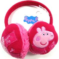 Nové - Růžové klapky na uši s Pepinou zn. TU