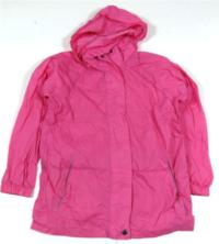 Růžová outdoorová jarní šusťáková bunda s kapucí zn. Regatta