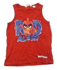 Červené tílko s Angry Birds zn. H&M