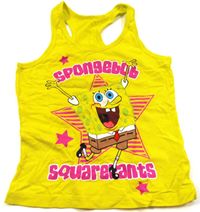 Tmavožlutý top se SpongeBobem zn. New Look