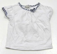 Bílé tričko s mašličkou zn. Mini Mode