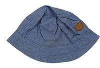 Modrý plátěný klobouk riflového vzhledu zn. George
