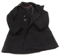 Černý flaušový kabátek 