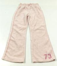 Růžové sametové kalhoty zn. Cherokee 