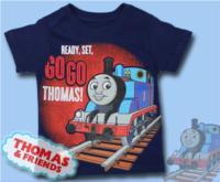 Outlet - Tmavomodré tričko s Thomasem