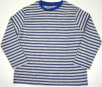 Outlet - Modro-šedé pruhované triko zn. Zara