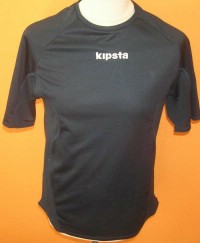 Pánské tmavomodré sportovní tričko s nápisem zn. Kipsta