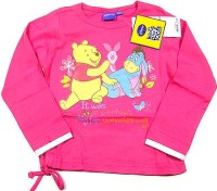 Outlet - Růžové triko s Půem a Oslík zn. Disney