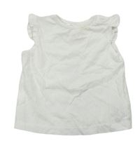 Bílé tričko s volánky zn. M&Co