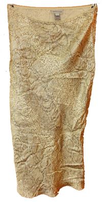 Dámská béžová vzorovaná sukně zn. Warehouse 