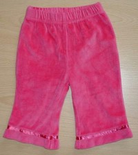 Růžové sametové kalhoty zn. Morris Mouse