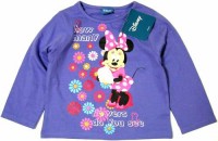 Outlet - Fialové triko s Minnie zn. Disney