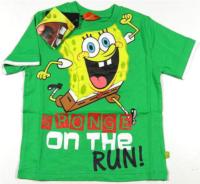 Outlet - Zelené tričko se Spongebobem zn. George