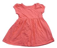 Růžové bavlněné šaty zn. Primark