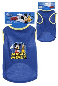 Nové - Modrý obleček pro psy s Mickeym zn. Disney 