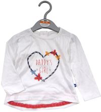 Outlet - Bílé triko s nápisem zn. St. Bernard 