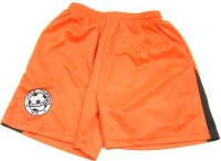 Oranžové sportovní kraťásky s míčem 