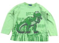Zelené triko s dinosaurem zn. Cherokee 