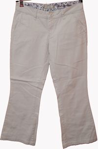 Dámské smetanové riflové kalhoty zn. Arizona 