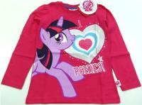 Nové - Malinové triko s My Little Pony