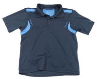 Tmavomodro-modré sportovní polo tričko zn. Etirel  