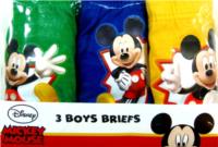Nové - 3pack slipy s Mickeym zn. Disney 