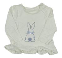 Smetanové triko s králíkem zn. Matalan