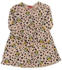 Světlerůžové bavlněné šaty s Minnie zn. Disney