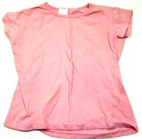 Růžové tričko vel. 8-9 let